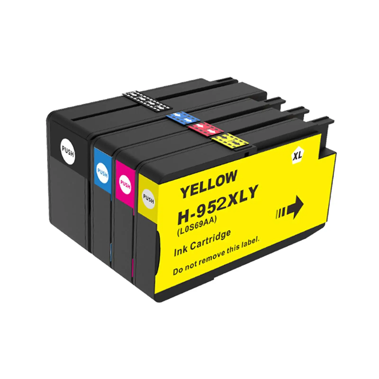 4Pcs Ink Cartridge Portable Black/Tricolor Ink HP 3830, 4650, 5200 Series BK 76ml CMY 28ml Eligible for Instant Inks
4Pcs Ink Cartridge Portable Black/Tricolor Ink HP 3830, 4650, 5200 Series BK 76ml CMY 28ml Eligible for Instant Inks