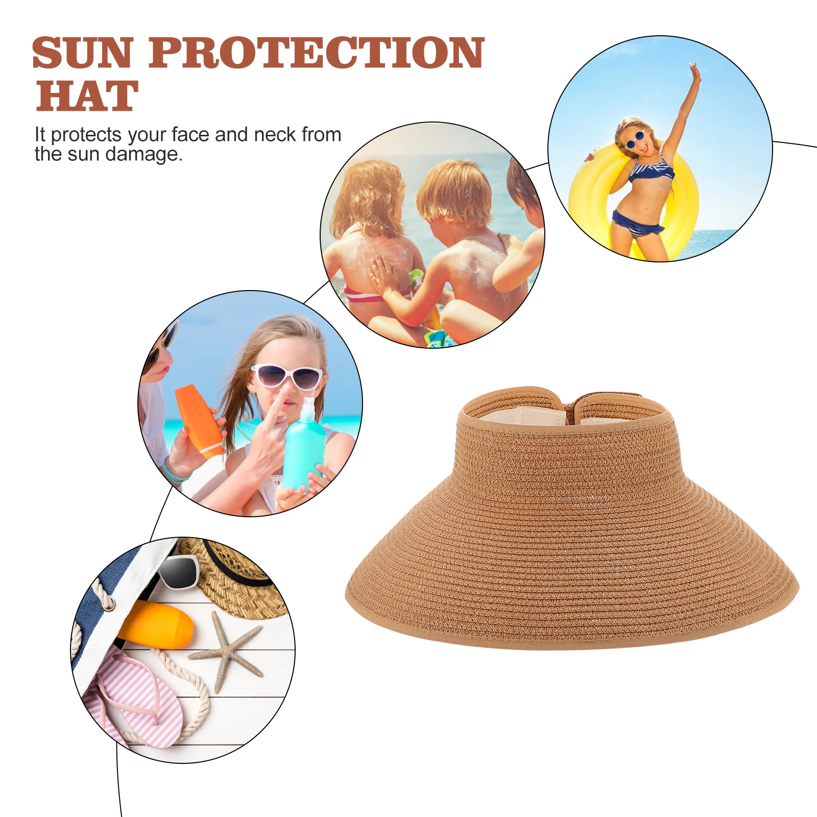 Straw Sun Women Summer Beach Khaki Wide Brim Long Miss Outdoor Protection Folding Hat Visor Sun Protection Cap Hat
Straw Sun Women Summer Beach Khaki Wide Brim Long Miss Outdoor Protection Folding Hat Visor Sun Protection Cap Hat