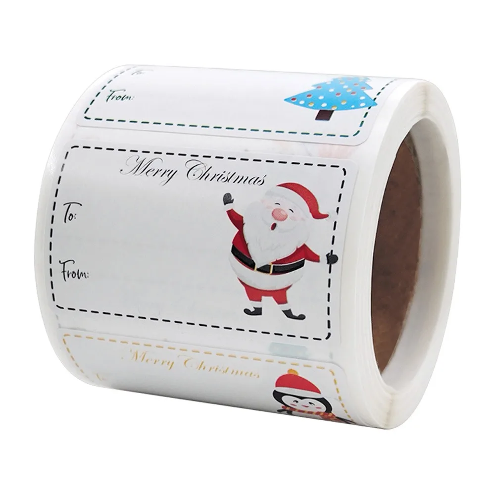 250 Pcs Self Adhesive Christmas Tags Stickers colorful Cute Christmas Gift Tags Cartoon Santa Claus Snowman
250 Pcs Self Adhesive Christmas Tags Stickers colorful Cute Christmas Gift Tags Cartoon Santa Claus Snowman