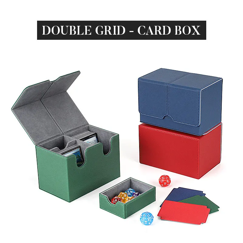 160 Card Deck Storage Box For Magic/Pokemon/YuGiOh TCG Card Storage Trading Card Deck Box Commander MTG Card Carrying Organiser
160 Card Deck Storage Box For Magic/Pokemon/YuGiOh TCG Card Storage Trading Card Deck Box Commander MTG Card Carrying Organiser