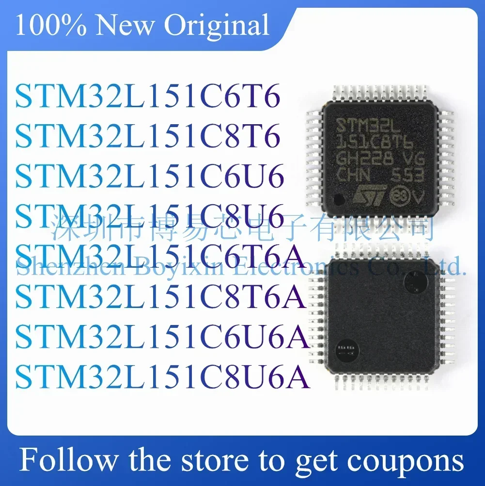 NEW STM32L151C6T6 STM32L151C8T6 STM32L151C6U6 STM32L151C8U6 STM32L151C6T6A STM32L151C8T6A STM32L151C6U6A STM32L151C8U6A
NEW STM32L151C6T6 STM32L151C8T6 STM32L151C6U6 STM32L151C8U6 STM32L151C6T6A STM32L151C8T6A STM32L151C6U6A STM32L151C8U6A
