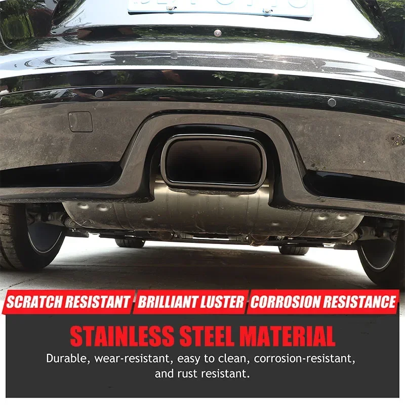 Декоративная накладка на выхлопную трубу из нержавеющей стали черного цвета для Jaguar F-TYPE 2024-2026, аксессуар для автомобиля
Декоративная накладка на выхлопную трубу из нержавеющей стали черного цвета для Jaguar F-TYPE 2024-2026, аксессуар для автомобиля