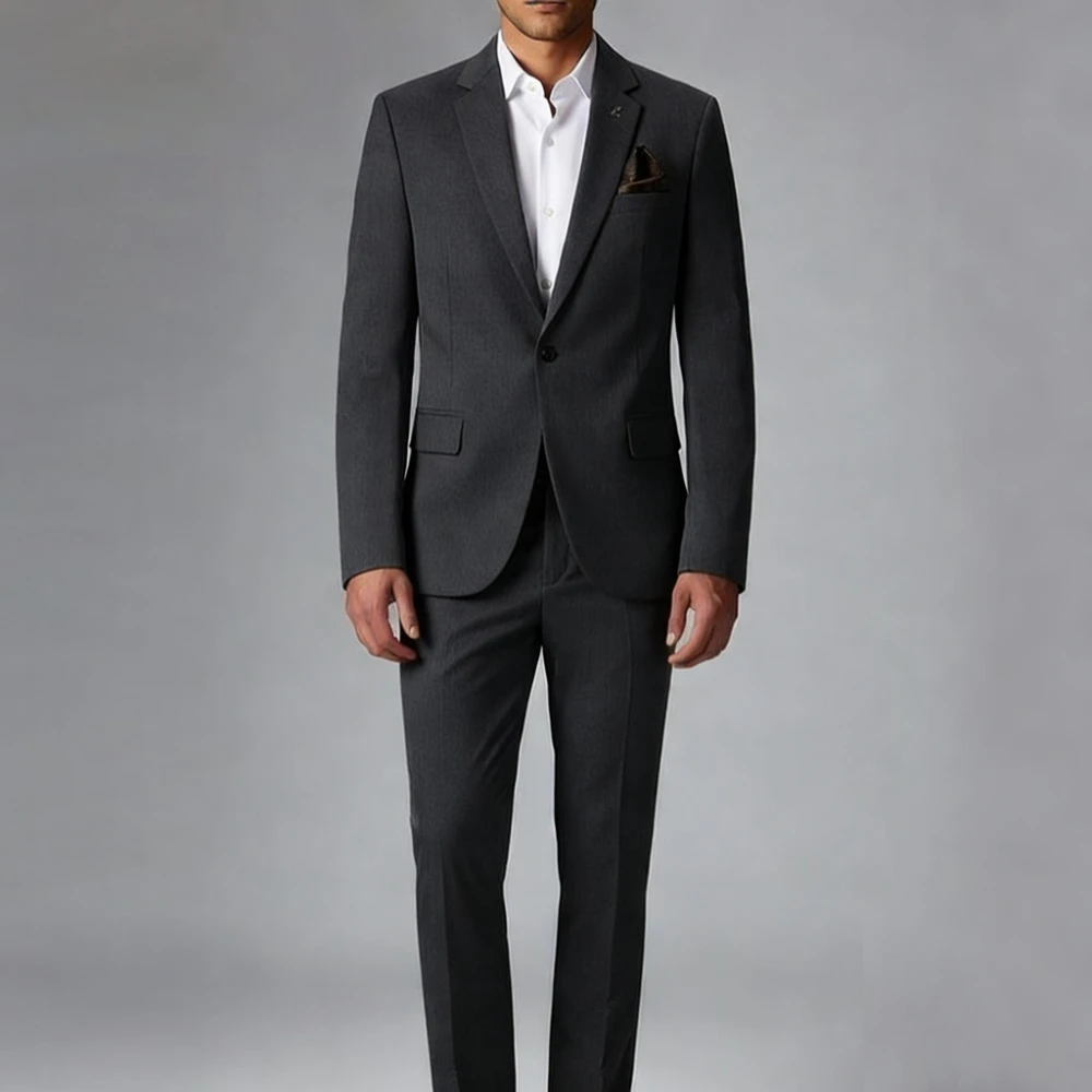 Мужской костюм в английском стиле, 2 предмета (пиджак + брюки), роскошный деловой костюм slim fit, свадебный костюм для жениха, формальный комплект с пиджаком.
Мужской костюм в английском стиле, 2 предмета (пиджак + брюки), роскошный деловой костюм slim fit, свадебный костюм для жениха, формальный комплект с пиджаком.