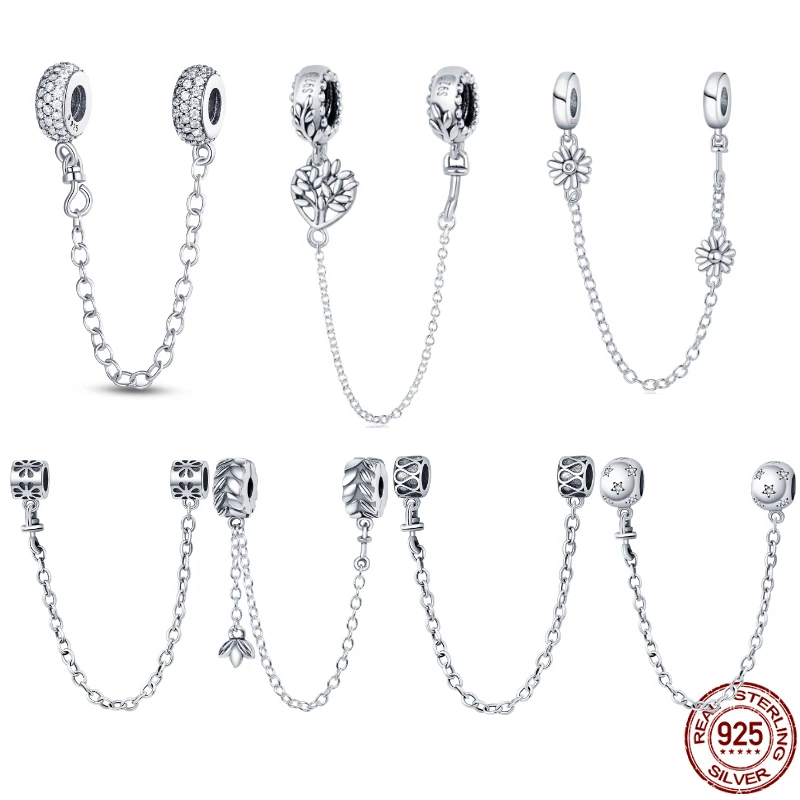 Hot Sale silver color Safety Chain Charm Bead Fit Original Pan Bracelets Dangle DIY Jewelry Making CMS2036
Hot Sale silver color Safety Chain Charm Bead Fit Original Pan Bracelets Dangle DIY Jewelry Making CMS2036