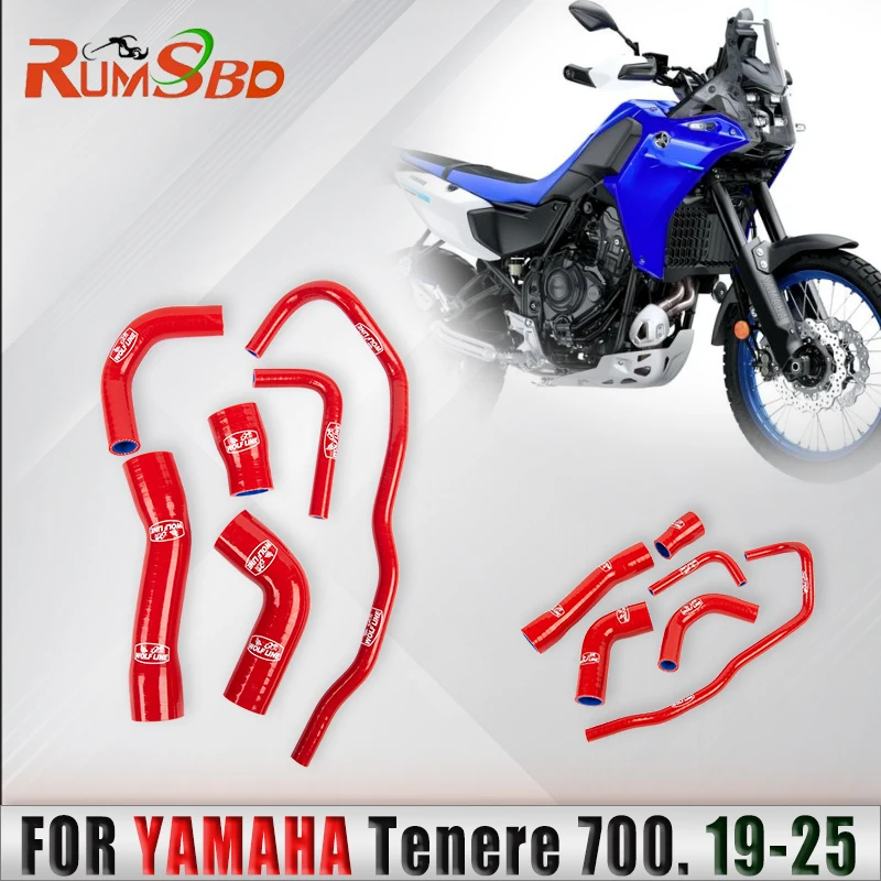Motorcycle Radiator Silicone Coolant ube Silicone Hose Kit water pipe with Clamp For Yamaha Tenere 700 2019-2022 2023 2024 2025
Motorcycle Radiator Silicone Coolant ube Silicone Hose Kit water pipe with Clamp For Yamaha Tenere 700 2019-2022 2023 2024 2025