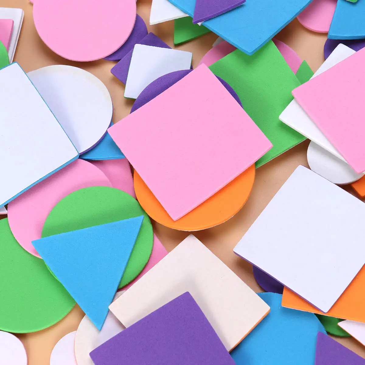 1250 Pcs Diy Sponge Sticker Geometric Stickers Kids DIY Sponge Self Adhesive Colorful Wall Decor Craft Teaching Material
1250 Pcs Diy Sponge Sticker Geometric Stickers Kids DIY Sponge Self Adhesive Colorful Wall Decor Craft Teaching Material