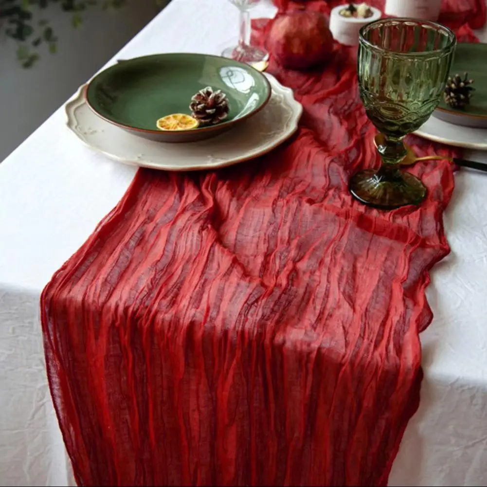 Table Runner Rustic Tablecloth Cheesecloth Table Runner Boho Gauze Table Runner Romantic Wedding Birthday Party Tables Runners
Table Runner Rustic Tablecloth Cheesecloth Table Runner Boho Gauze Table Runner Romantic Wedding Birthday Party Tables Runners