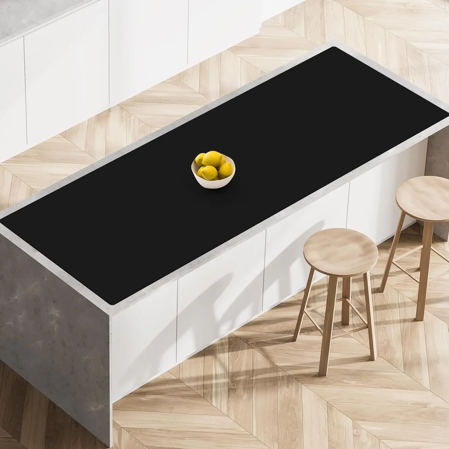 Extra Large Heat Resistant Mat for Countertop, 78.7x23.6 in Silicone Kitchen Counter Mat, Non Slip Craft Protector, Black
Extra Large Heat Resistant Mat for Countertop, 78.7x23.6 in Silicone Kitchen Counter Mat, Non Slip Craft Protector, Black