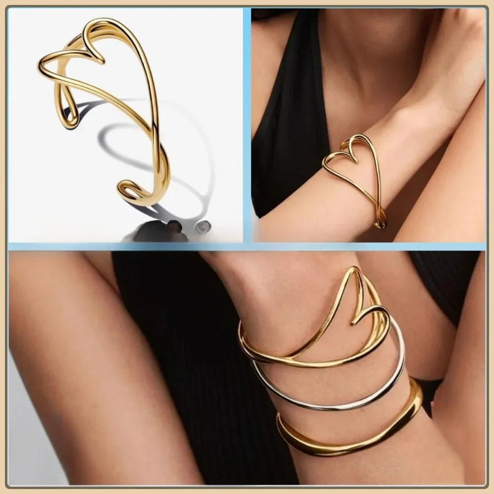 2025 High Quality Popular Popular 925 Simple Fashion Versatile Heart Shaped Open Multi Occasion Bracelet Free Shipping
2025 High Quality Popular Popular 925 Simple Fashion Versatile Heart Shaped Open Multi Occasion Bracelet Free Shipping