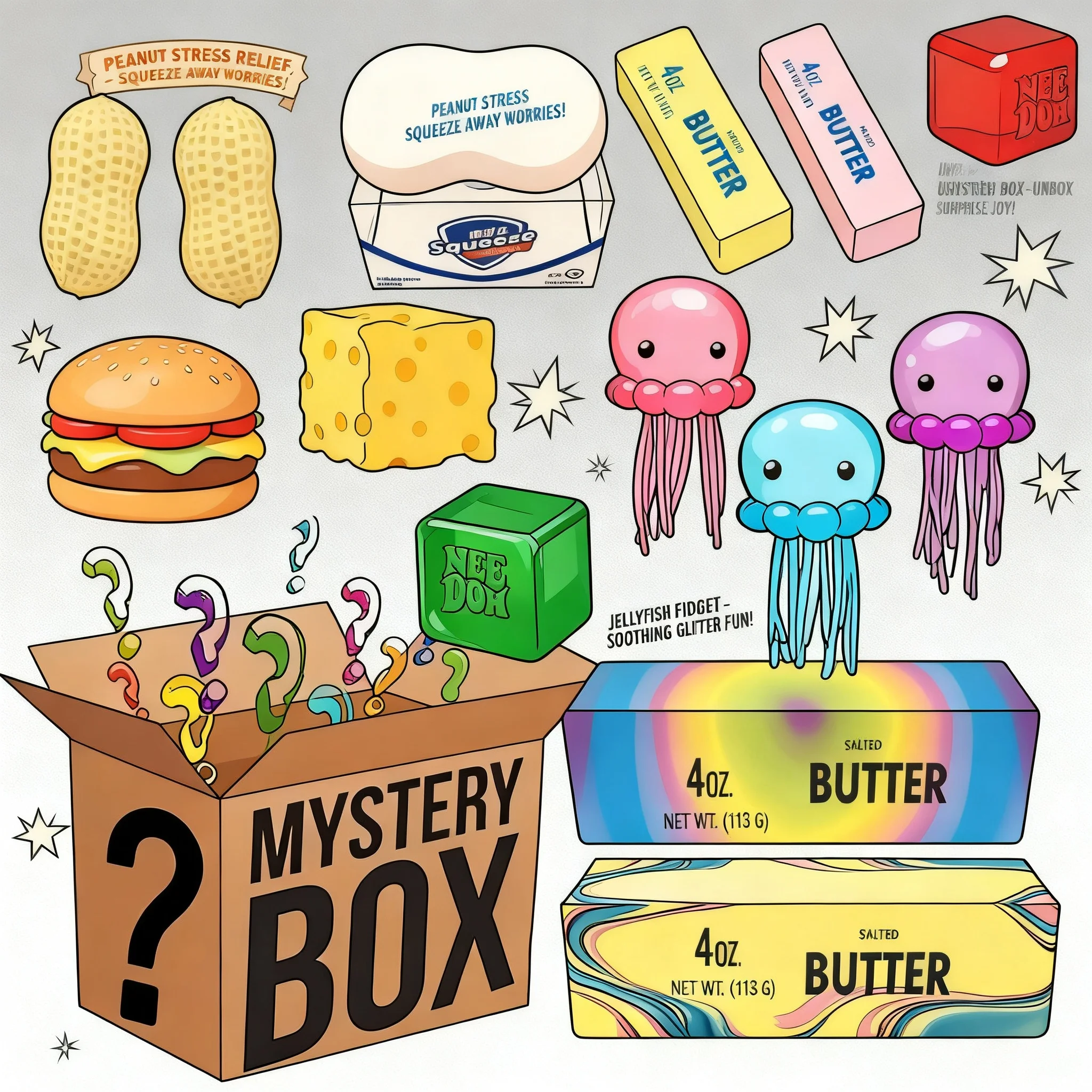 Mystery Hot Kawaii Cat Paw Mochi Squishy Blind Box Simulated Food Squeeze Fidget Toy Antistress Cute Stress Relief Foot Toy
Mystery Hot Kawaii Cat Paw Mochi Squishy Blind Box Simulated Food Squeeze Fidget Toy Antistress Cute Stress Relief Foot Toy