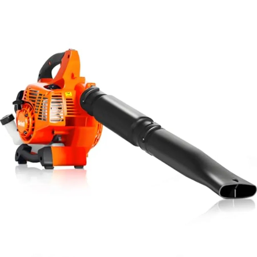 Handheld Gas Leaf Blower 26cc 2-Cycle Engine 180 MPH 380 CFM Gas Powered Blower for Lawn Care Leaf Cleanup Driveways and Light
Handheld Gas Leaf Blower 26cc 2-Cycle Engine 180 MPH 380 CFM Gas Powered Blower for Lawn Care Leaf Cleanup Driveways and Light