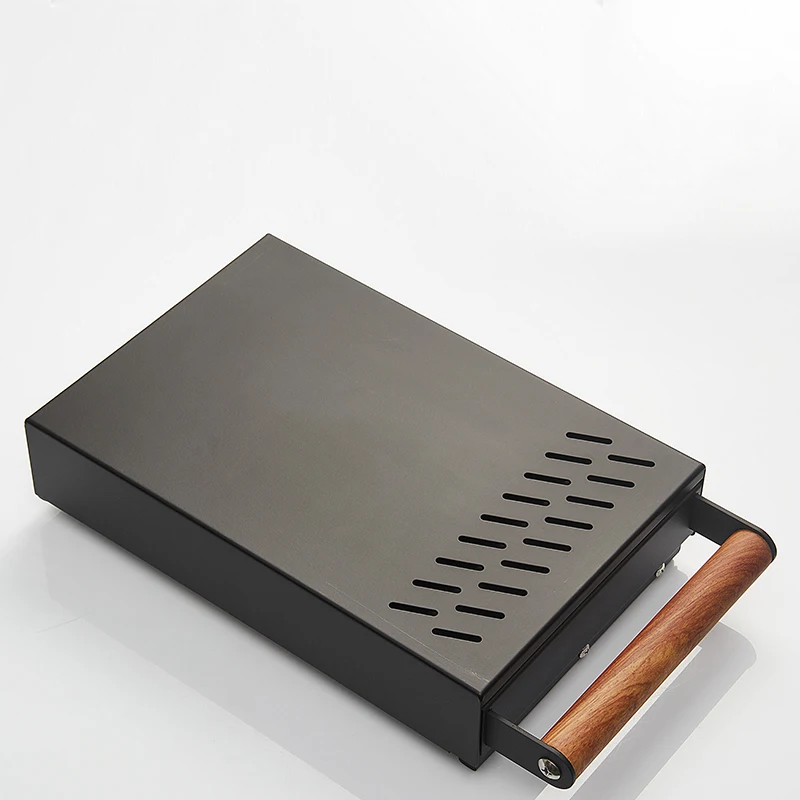 Deutsch Popular Barista Espresso Tools Accessories Knockbox Coffee Grounds Wood Handle #45 Steel Black Drawer Knock Box
Deutsch Popular Barista Espresso Tools Accessories Knockbox Coffee Grounds Wood Handle #45 Steel Black Drawer Knock Box