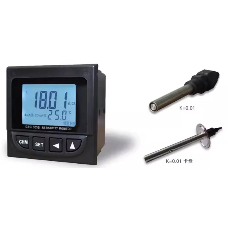 DZG-303B (LCD-A) Resistivity Meter, Monitoring and Control of Drinking Water Pharmaceutical
DZG-303B (LCD-A) Resistivity Meter, Monitoring and Control of Drinking Water Pharmaceutical