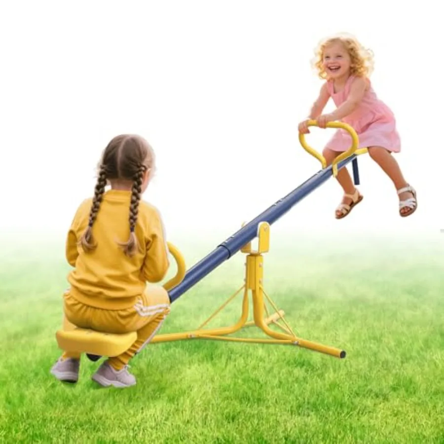 Teeter Totter for:360 Spinning Seesaw for Toddlers Age 2+, Heavy-Duty Metal, Blue/Red, Indoor Outdoor Playground Backyard Plays
Teeter Totter for:360 Spinning Seesaw for Toddlers Age 2+, Heavy-Duty Metal, Blue/Red, Indoor Outdoor Playground Backyard Plays