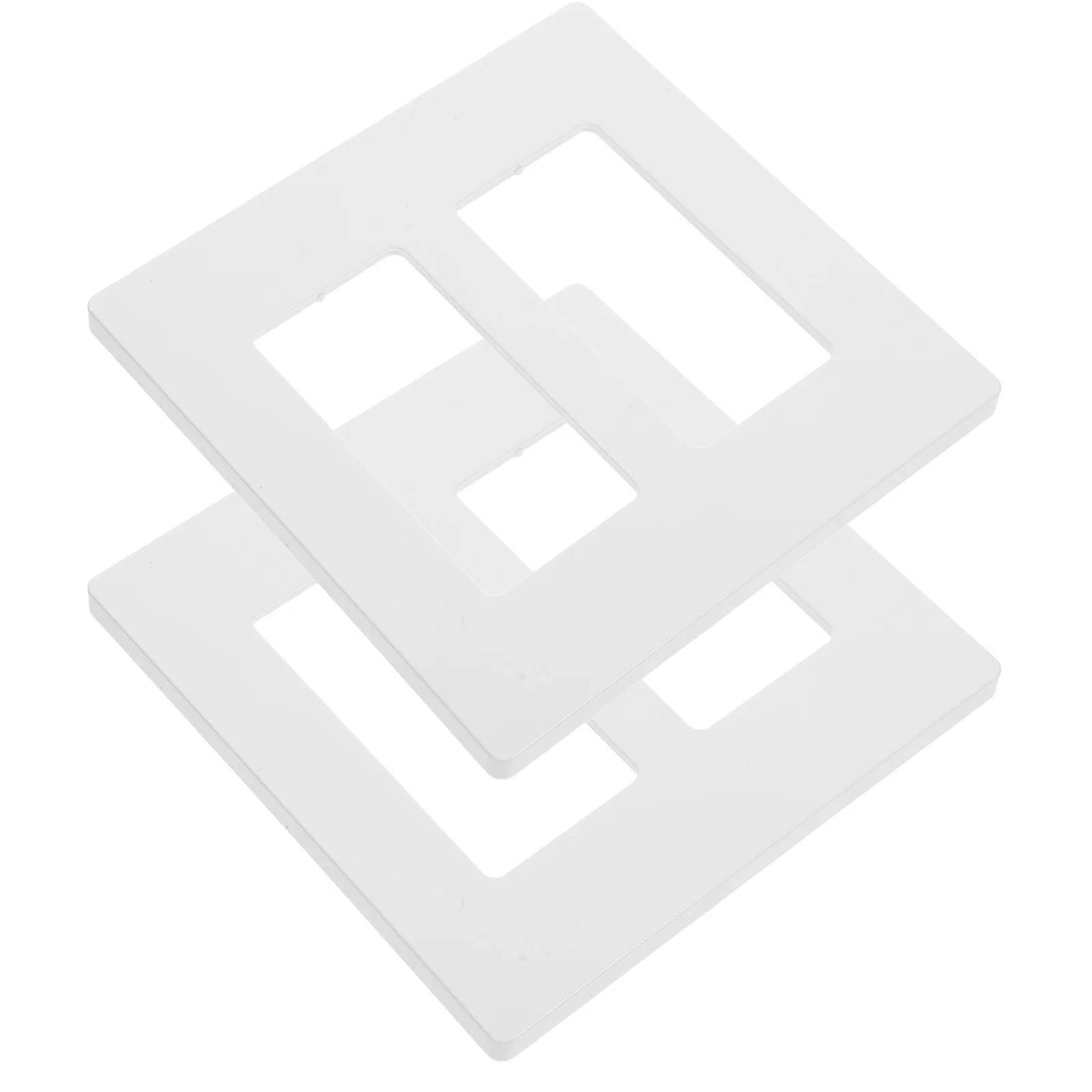 2pcs Double Light Switch Cover Plate Screwless Plastic Wall Plate For Home Renovation Office Commercial Use Two Gang Electrical
2pcs Double Light Switch Cover Plate Screwless Plastic Wall Plate For Home Renovation Office Commercial Use Two Gang Electrical