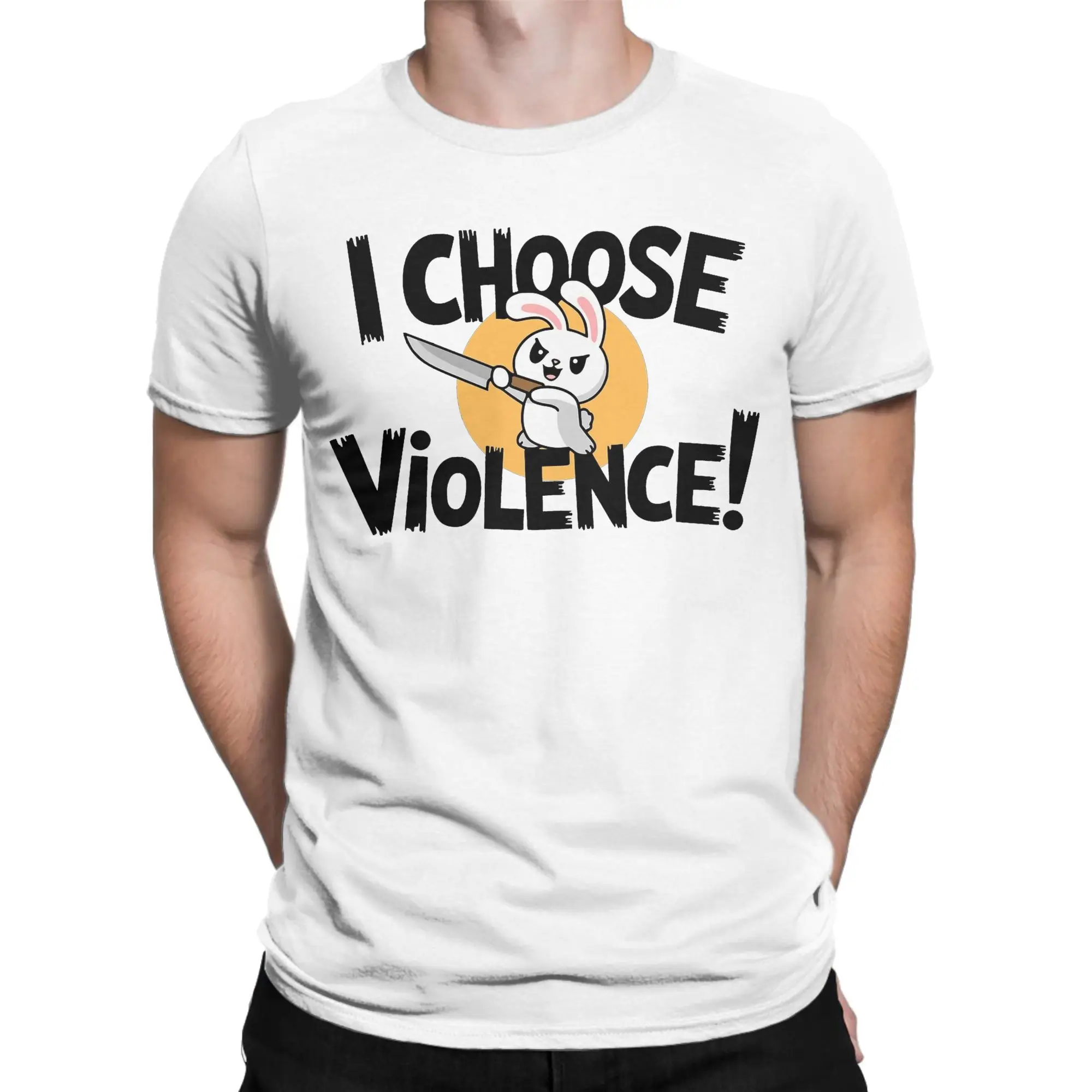 Футболка I Choose Violence, летняя футболка с ножом, модные футболки, мужские хлопковые футболки с круглым вырезом, большие эстетические топы с короткими рукавами
Футболка I Choose Violence, летняя футболка с ножом, модные футболки, мужские хлопковые футболки с круглым вырезом, большие эстетические топы с короткими рукавами