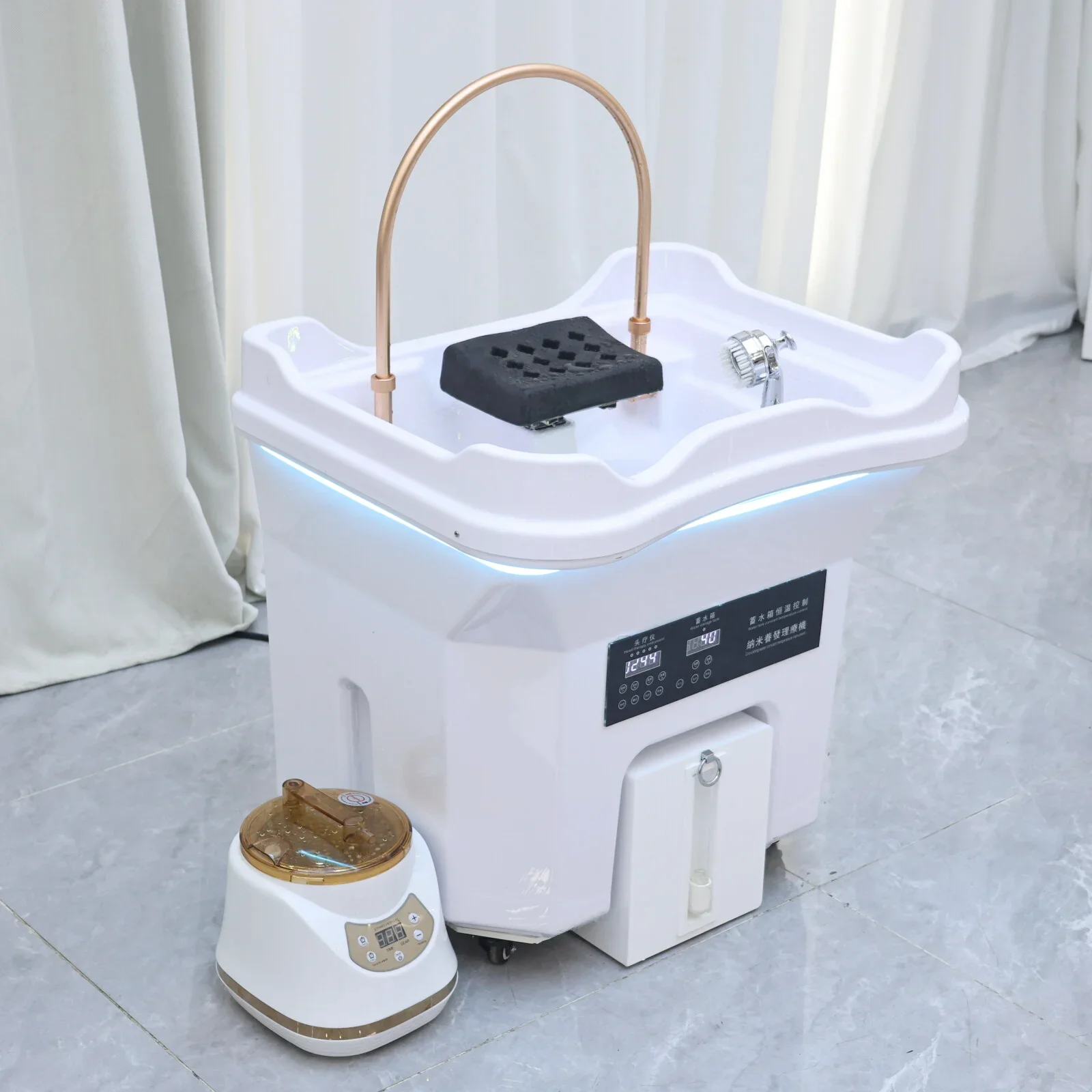 XinSheng Head SPA Shampoo Chair Hair Salon Portable Small Hair Washing Station Chair Move Therapy Lettino Massaggio Furniture
XinSheng Head SPA Shampoo Chair Hair Salon Portable Small Hair Washing Station Chair Move Therapy Lettino Massaggio Furniture