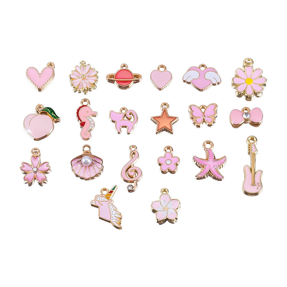 12/20pcs Random Mix Enamel/Drip Oil Charms For Handmade Jewelry Making Bulk Charm Flower Heart Animal Music DIY Bracelet Pendant
12/20pcs Random Mix Enamel/Drip Oil Charms For Handmade Jewelry Making Bulk Charm Flower Heart Animal Music DIY Bracelet Pendant