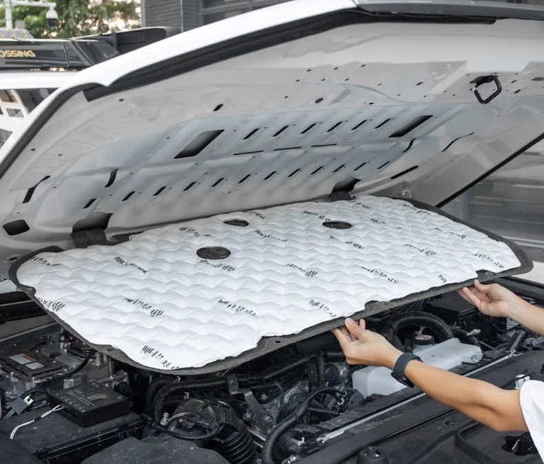 Engine Hood Sound Pad for Toyota Land Cruiser 250 2024 1958 Prado LC250 Car Front Heat Insulation Cotton Covers Fireproof Interi
Engine Hood Sound Pad for Toyota Land Cruiser 250 2024 1958 Prado LC250 Car Front Heat Insulation Cotton Covers Fireproof Interi