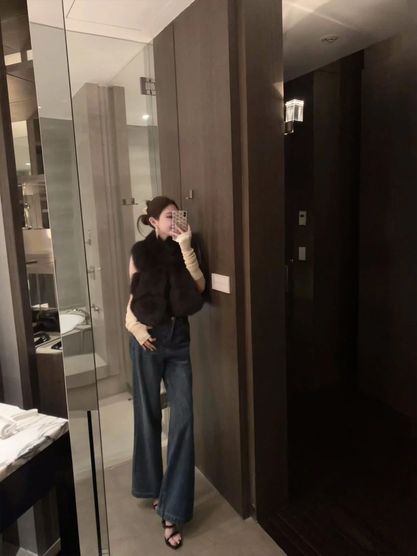 F Project женские прямые джинсы повседневные хлопковые l талии с застежкой на пуговицы утягивающие универсальные длинные брюки осень мода
F Project женские прямые джинсы повседневные хлопковые l талии с застежкой на пуговицы утягивающие универсальные длинные брюки осень мода