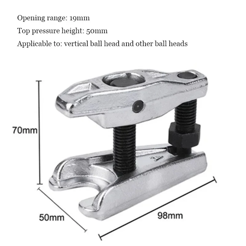 Multifunctional Ball Head Removal Tool Car Ball Head Extractor Lower Swing Arm Tie Rod Ball Head Remover Puller
Multifunctional Ball Head Removal Tool Car Ball Head Extractor Lower Swing Arm Tie Rod Ball Head Remover Puller