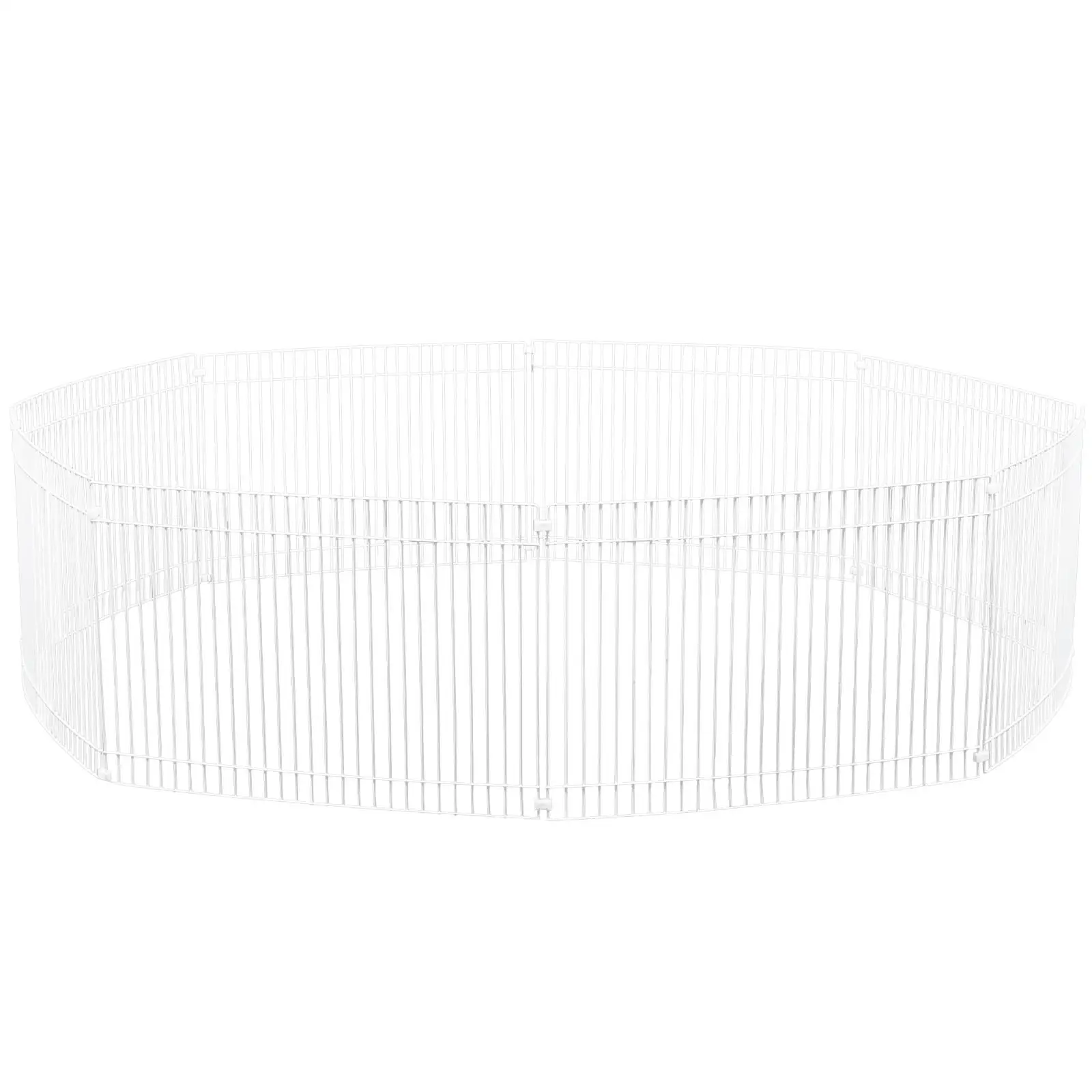 Pet Fence Panels 23x35cm White Small Pet Safety Playpen Pets Playpen Durable Metal Safety Fence Indoor Outdoor Garden Toy
Pet Fence Panels 23x35cm White Small Pet Safety Playpen Pets Playpen Durable Metal Safety Fence Indoor Outdoor Garden Toy