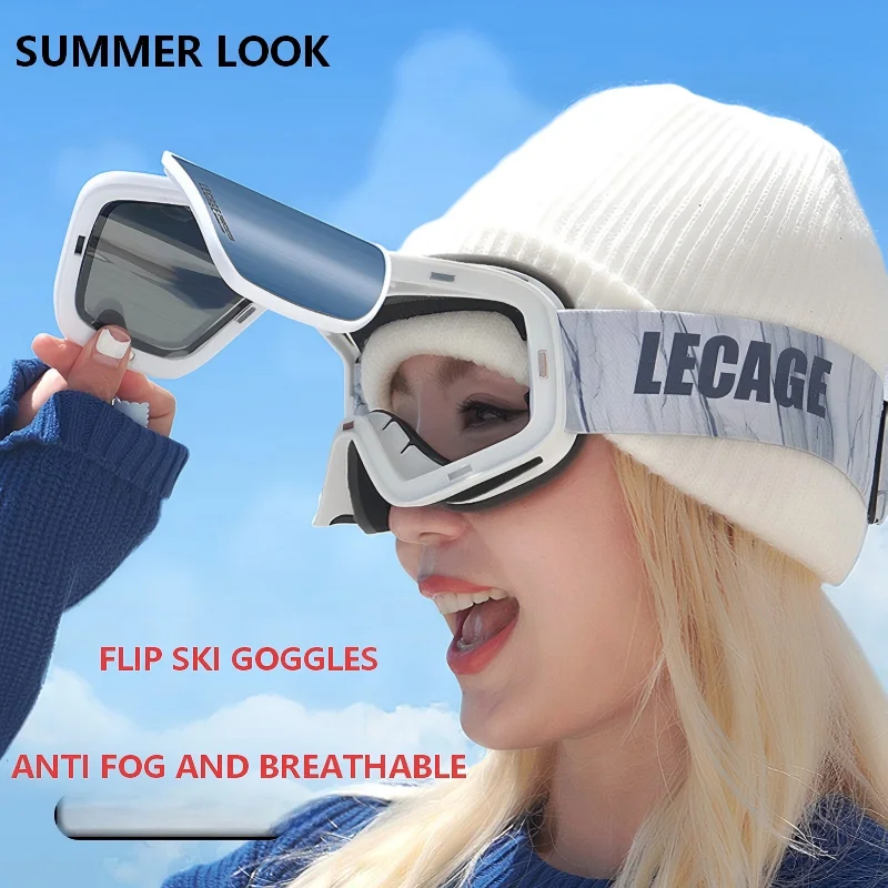 Anti Fog Ski Goggles for Men And Women High-Definition Field of View Foldable Anti UV Lightweight Luxury Skiing Eyewear
Anti Fog Ski Goggles for Men And Women High-Definition Field of View Foldable Anti UV Lightweight Luxury Skiing Eyewear