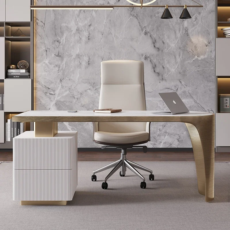 Designer Luxury Modern Office Desks Chair Manager Asthetic Large Writing Desk Standing Laptop Escritorio Office Furniture
Designer Luxury Modern Office Desks Chair Manager Asthetic Large Writing Desk Standing Laptop Escritorio Office Furniture
