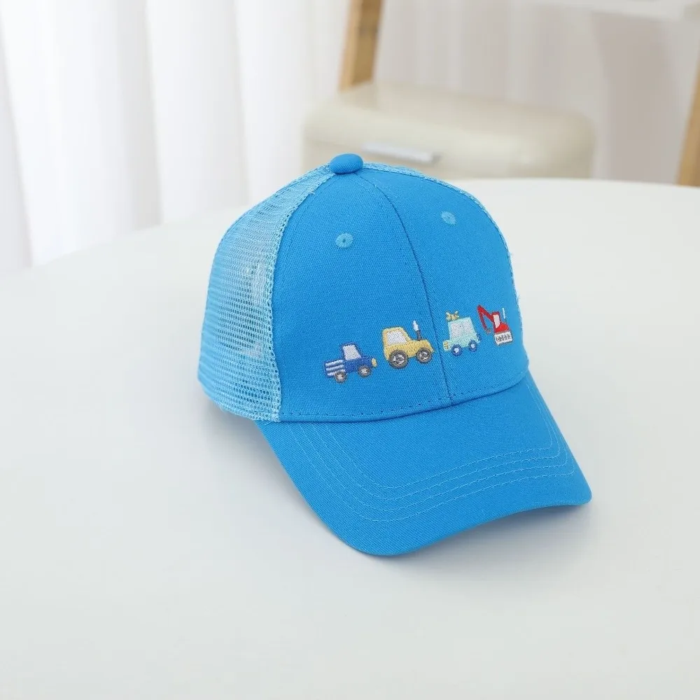 Fashion Cartoon Car Excavator Embroidered Children's Baseball Caps Casual Mesh Toddler Peaked Caps Breathable Sun Hats Outdoor
Fashion Cartoon Car Excavator Embroidered Children's Baseball Caps Casual Mesh Toddler Peaked Caps Breathable Sun Hats Outdoor