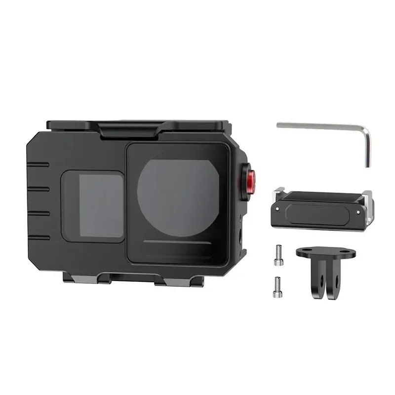 Aluminum Alloy 80M Diving Waterproof Housing Case for DJI OSMO Action 5 Pro 4 3 Camera Underwater Vlog Shell Protective Frame
Aluminum Alloy 80M Diving Waterproof Housing Case for DJI OSMO Action 5 Pro 4 3 Camera Underwater Vlog Shell Protective Frame