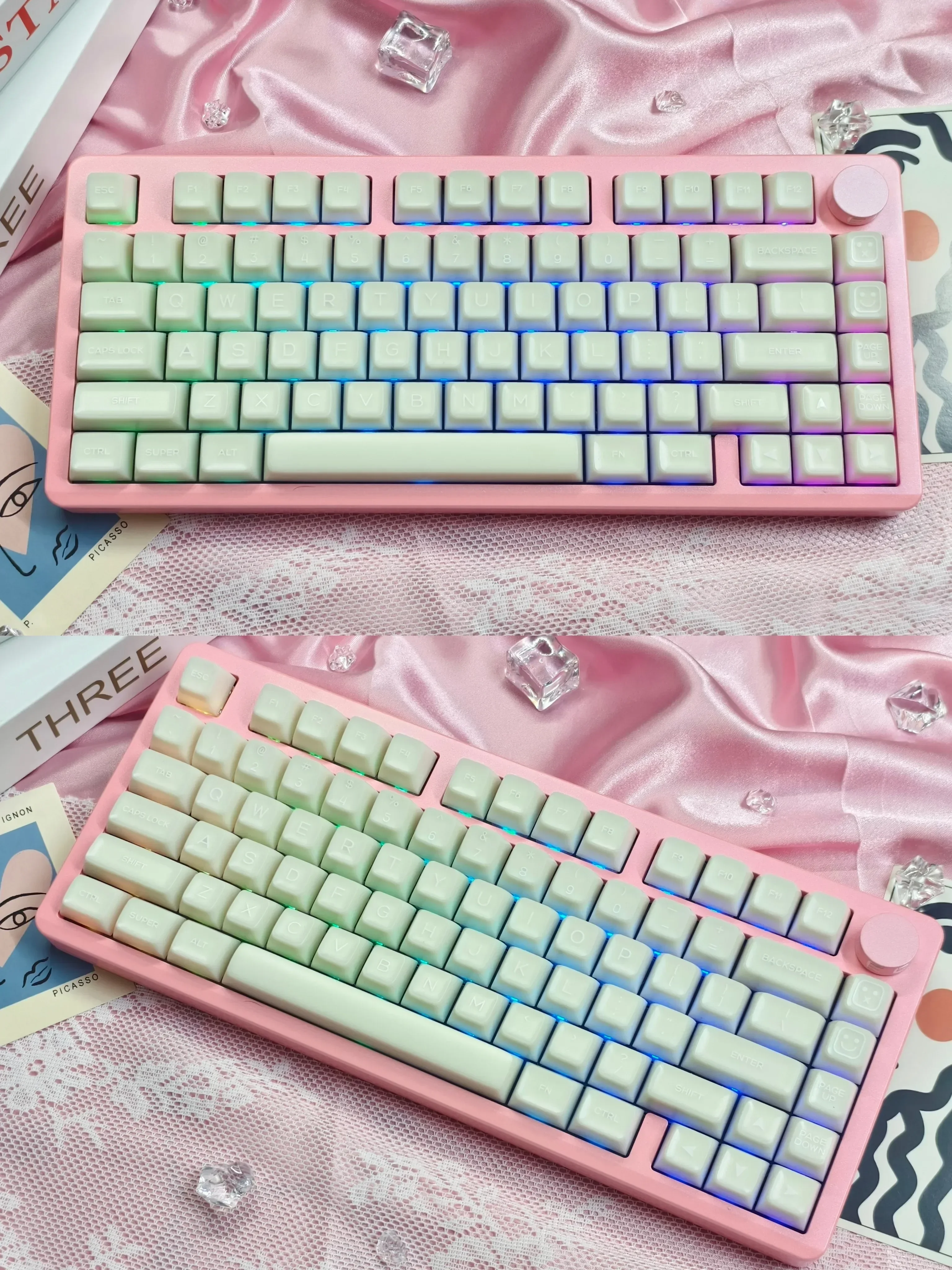 PBT two-color keycaps sa height semi-transparent white marble full set of two-color injection molding keycaps non-Aifei
PBT two-color keycaps sa height semi-transparent white marble full set of two-color injection molding keycaps non-Aifei