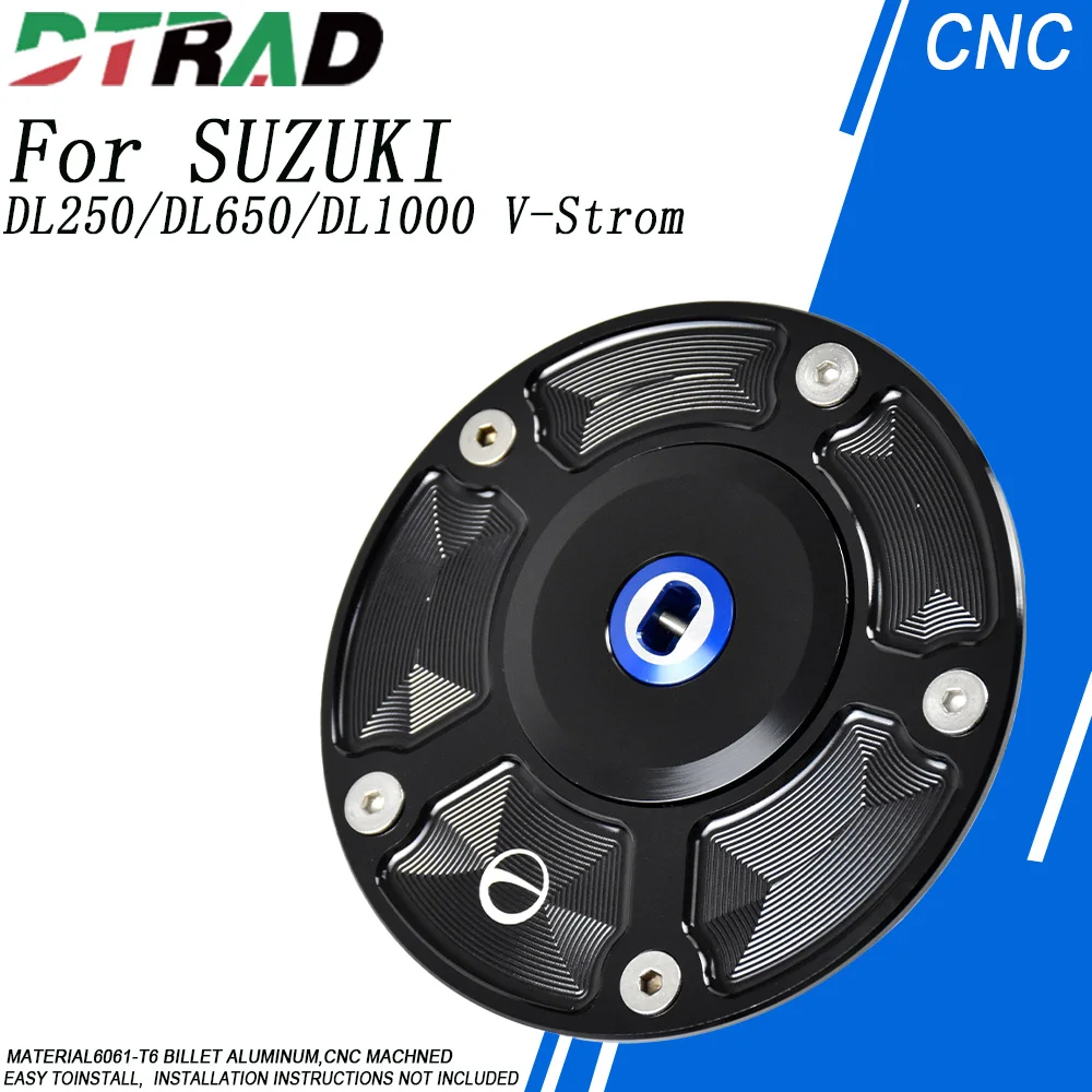 For SUZUKI DL250/DL650/DL1000 V-Strom Motorcycle With Key Fuel Plug Quick Lock Fuel Tank Cap Airbox Anti-theft Gas Oil Cover
For SUZUKI DL250/DL650/DL1000 V-Strom Motorcycle With Key Fuel Plug Quick Lock Fuel Tank Cap Airbox Anti-theft Gas Oil Cover