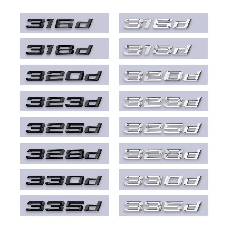 316d 318d 320d 325d 328d 330d 335d trunk logo car stickers for 3 5 6 series e46 e90 e60 f10 f30 e92 rear boot displacement label
316d 318d 320d 325d 328d 330d 335d trunk logo car stickers for 3 5 6 series e46 e90 e60 f10 f30 e92 rear boot displacement label
