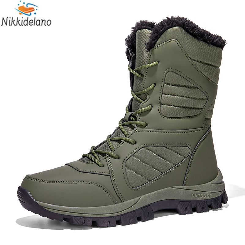 Plus Size Men Winter boots Suede Leather Boots Men Snow Boots Waterproof Winter Shoes Leather Male Ankle Sneaker Fur Men Shoes
Plus Size Men Winter boots Suede Leather Boots Men Snow Boots Waterproof Winter Shoes Leather Male Ankle Sneaker Fur Men Shoes