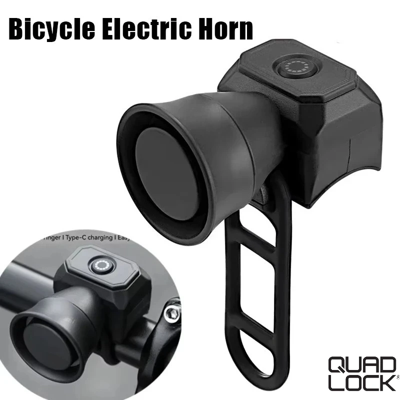 QUAD LOCK Bicycle Horn Mountain Bike Mini USB Charging Waterproof Electronic Bike Bell Riding Equipment
QUAD LOCK Bicycle Horn Mountain Bike Mini USB Charging Waterproof Electronic Bike Bell Riding Equipment