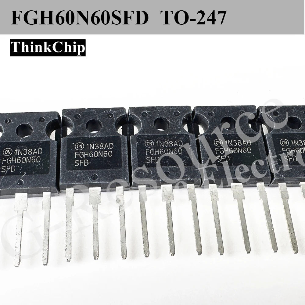 (10 pcs) FGH60N60SFD FGH60N60 TO-247 IGBT 600V 60A Field Stop
(10 pcs) FGH60N60SFD FGH60N60 TO-247 IGBT 600V 60A Field Stop