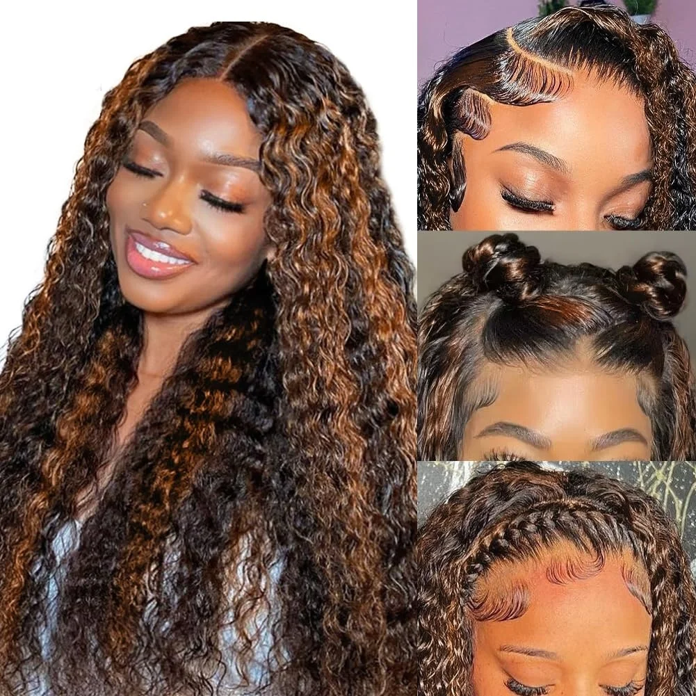5×5 Deep Wave Lace Front Wigs Human Hair Transparent Human Hair Wigs Pre Plucked Wigs For Women 1B30
5×5 Deep Wave Lace Front Wigs Human Hair Transparent Human Hair Wigs Pre Plucked Wigs For Women 1B30