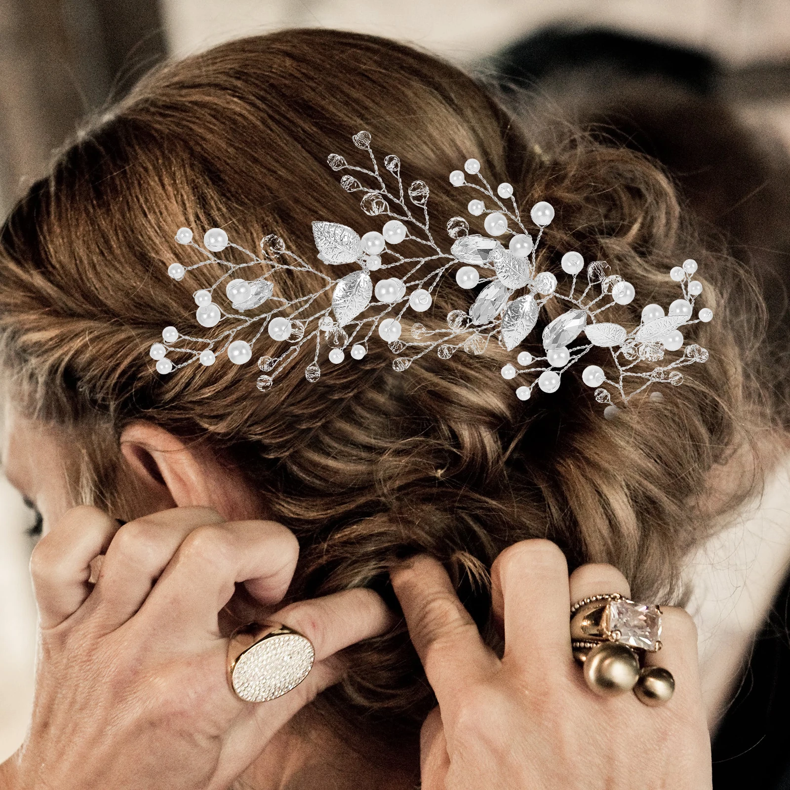Pearl Crystal Headpiece Bridal Hair Headb s Womens Hair Piece Bridal Headb Hairb for Women Wedding Party Girls
Pearl Crystal Headpiece Bridal Hair Headb s Womens Hair Piece Bridal Headb Hairb for Women Wedding Party Girls