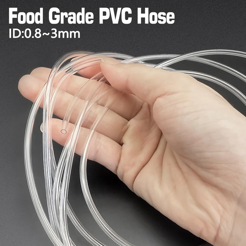 Premium Transparent PVC Capillary Tube ID 0.5/0.8/1/1.2/1.5/2/3mm Anti-Bending Anti-Tearing Acid Alkali Resistant Small Hose
Premium Transparent PVC Capillary Tube ID 0.5/0.8/1/1.2/1.5/2/3mm Anti-Bending Anti-Tearing Acid Alkali Resistant Small Hose