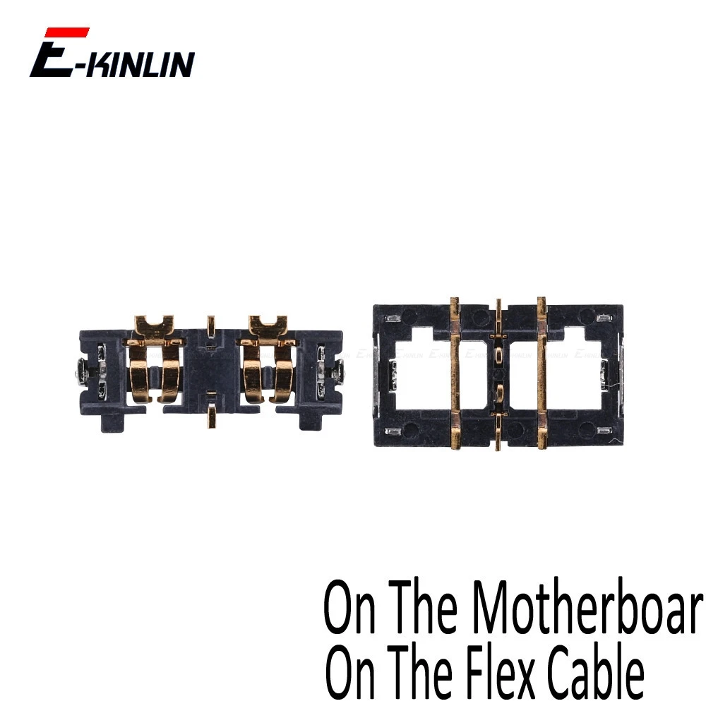 2pcs Inner FPC Connector For iPhone 5 5S SE 5C 6 6S Plus Battery Clip Contact Pins Holder On Motherboard Flex Cable
2pcs Inner FPC Connector For iPhone 5 5S SE 5C 6 6S Plus Battery Clip Contact Pins Holder On Motherboard Flex Cable