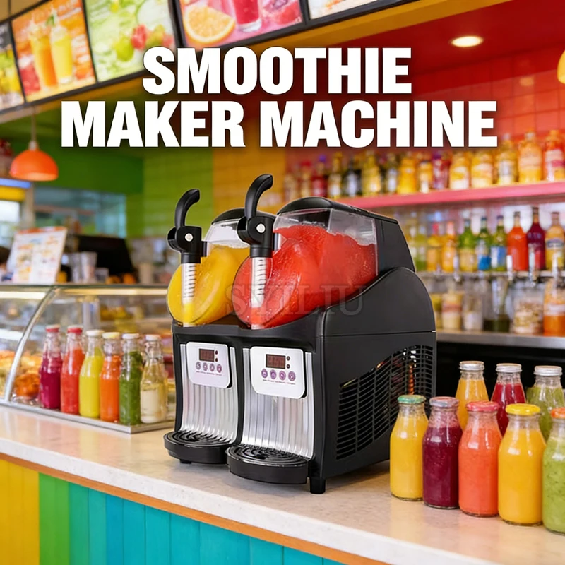 Commercial Slushy Machine Tank Margarita Maker 1000W Stainless Steel Smoothie Frozen Drink Maker for Supermarkets
Commercial Slushy Machine Tank Margarita Maker 1000W Stainless Steel Smoothie Frozen Drink Maker for Supermarkets