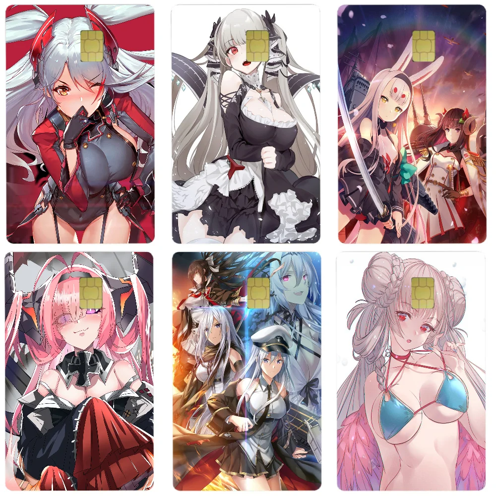 Azur Lane Anime 4pcs 1Set Funny Shell On Off Ultra Thin No Fade Sticker Skin Cover Film For Debit Credit Card
Azur Lane Anime 4pcs 1Set Funny Shell On Off Ultra Thin No Fade Sticker Skin Cover Film For Debit Credit Card