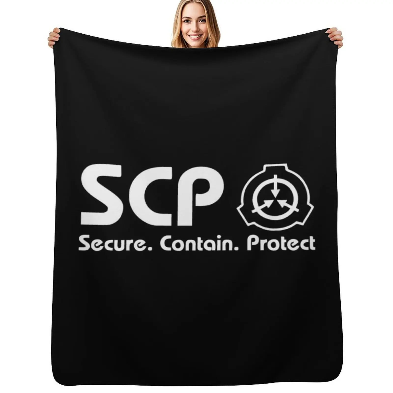 Scp Foundation logo Throw Blanket Faux Fur Soft Warm Blanket for Bed
Scp Foundation logo Throw Blanket Faux Fur Soft Warm Blanket for Bed