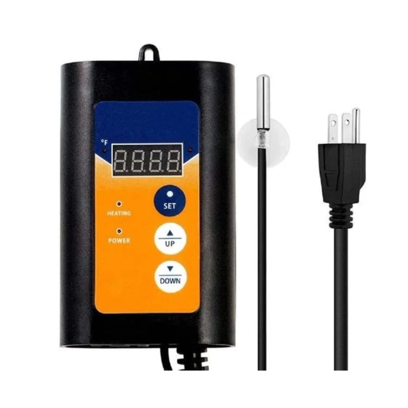 Universal Temperature Regulator For Agricultural Heat Pads LCD Display Auto Shutdown Overheating
Universal Temperature Regulator For Agricultural Heat Pads LCD Display Auto Shutdown Overheating