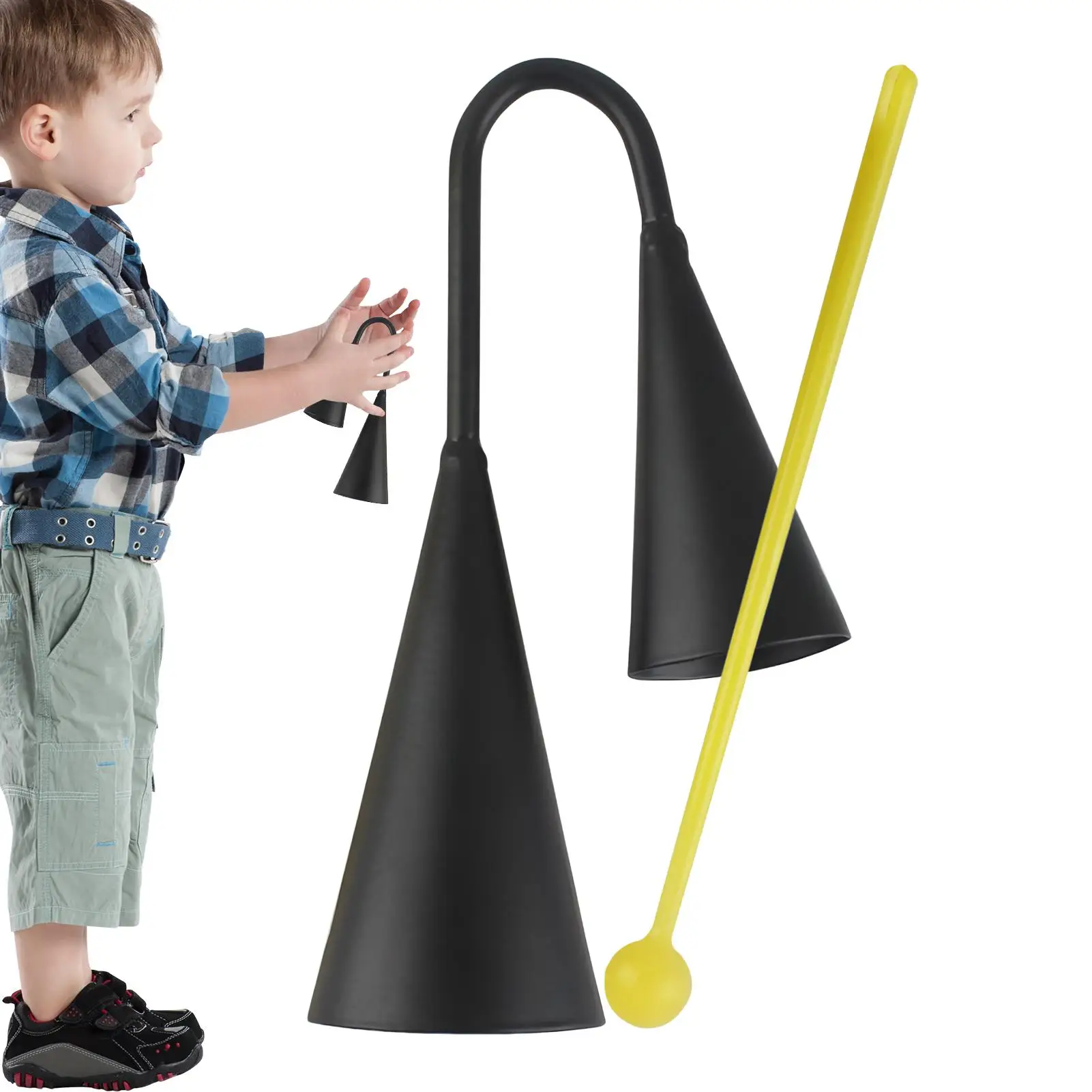 Коровьевой колокольчик для барабанных установок, ручной ударный инструмент с палочкой, ручные куранты для туристической группы, вечеринки, сцены, церковного образования
Коровьевой колокольчик для барабанных установок, ручной ударный инструмент с палочкой, ручные куранты для туристической группы, вечеринки, сцены, церковного образования