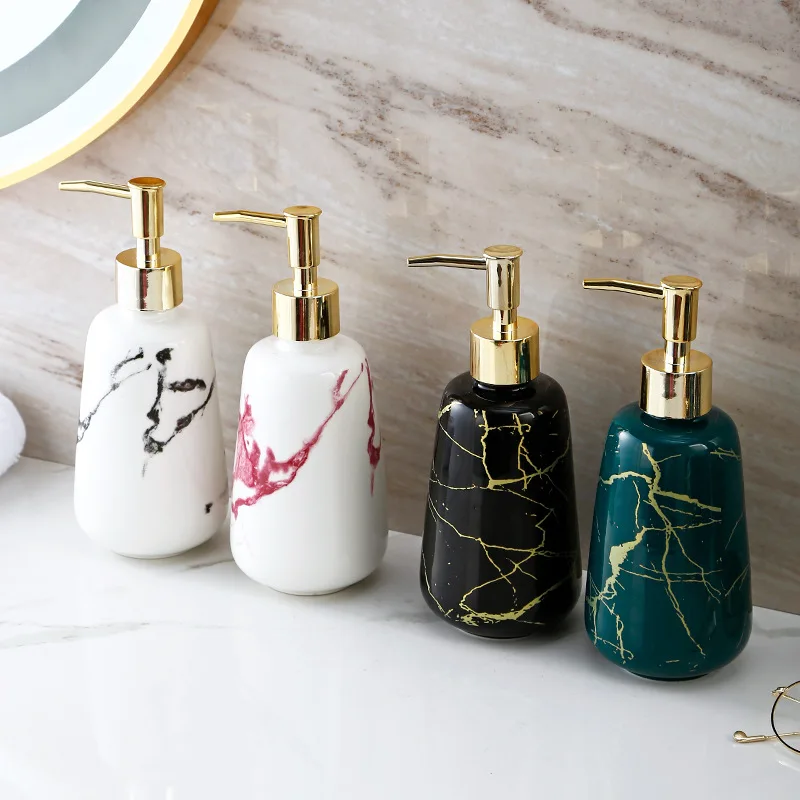 Ceramic Soap Dispenser Hand Sanitizer Shampoo and Shower Gel Liquid Sub-Bottling light luxury Home Kitchen Bathroom Accessories
Ceramic Soap Dispenser Hand Sanitizer Shampoo and Shower Gel Liquid Sub-Bottling light luxury Home Kitchen Bathroom Accessories