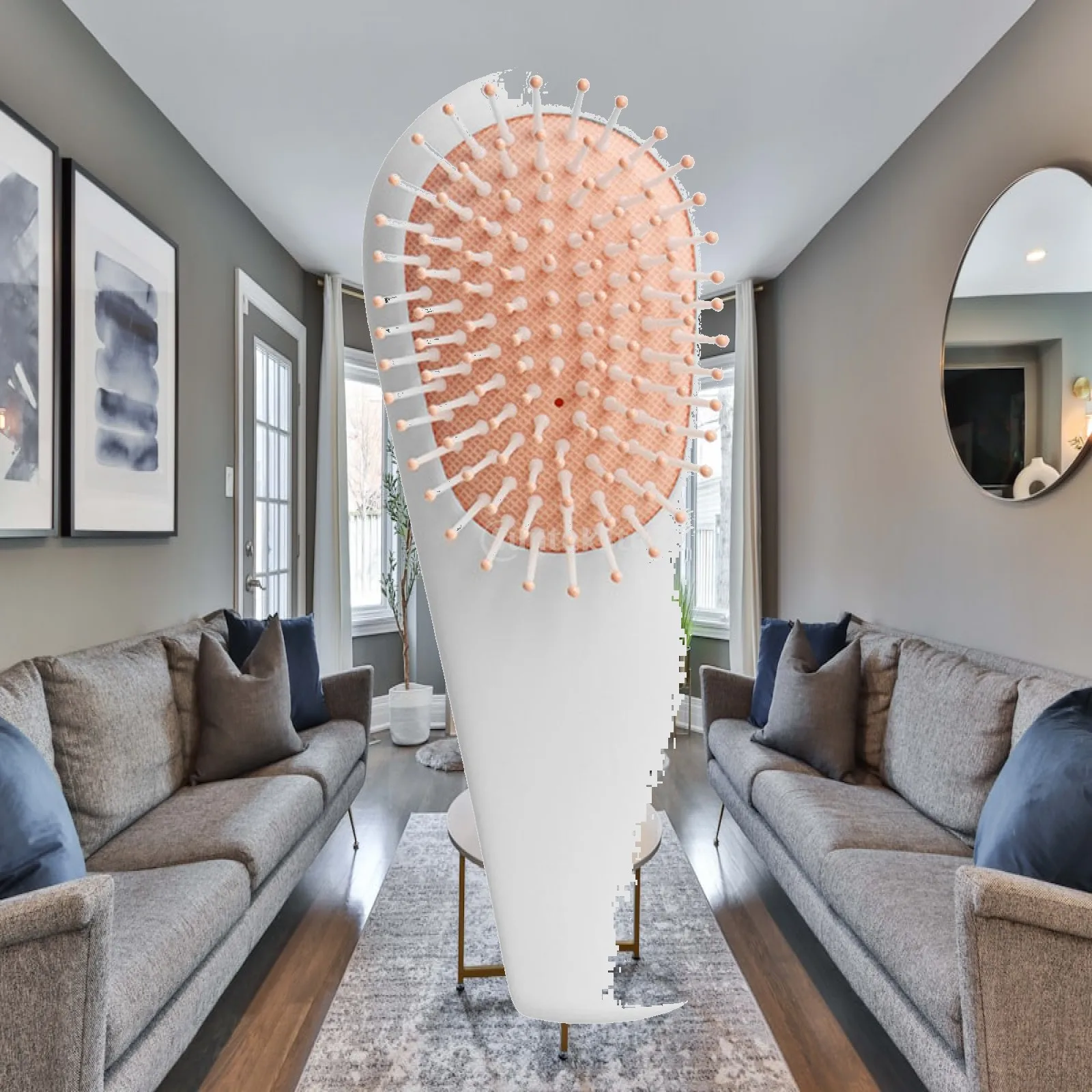 Comb, Cute Portable Anti Static Detangling Hair Brush for Wet and Dry Hair Household Girls Women
Comb, Cute Portable Anti Static Detangling Hair Brush for Wet and Dry Hair Household Girls Women