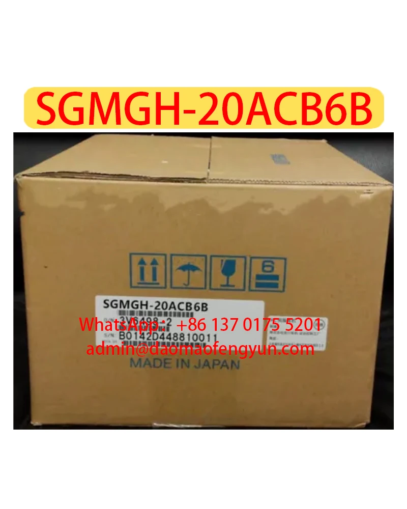 SGMGH-20ACB6B Совершенно новый серводвигатель, быстрая доставка
SGMGH-20ACB6B Совершенно новый серводвигатель, быстрая доставка