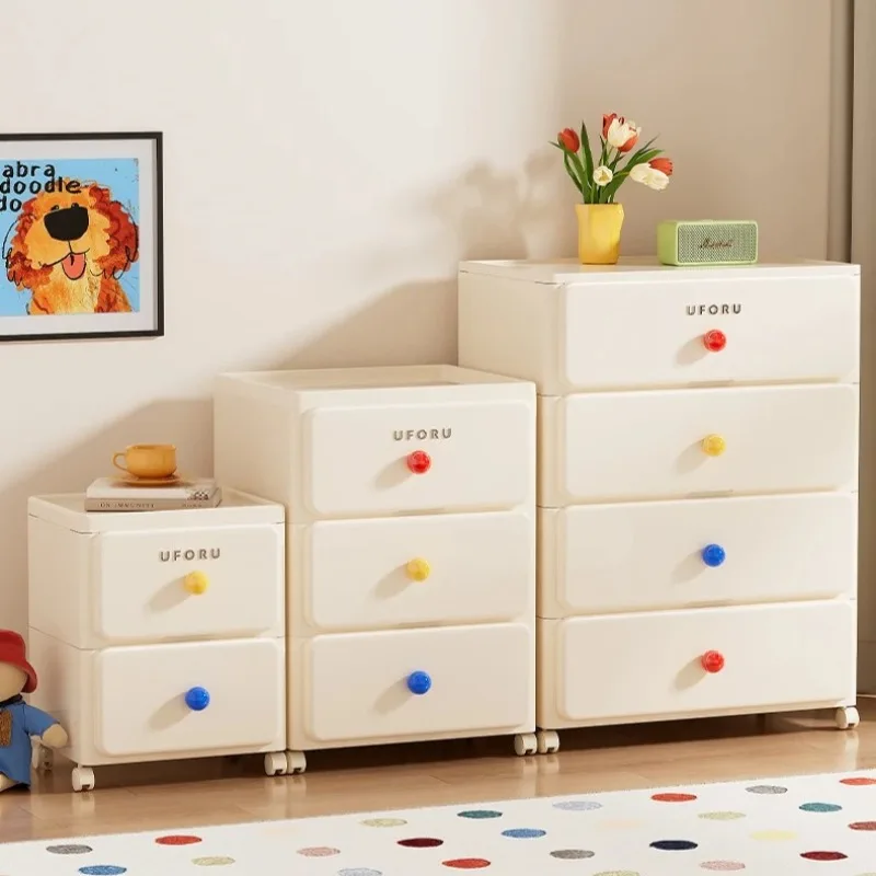 Dopamine Storage Cabinet - 5-Tier Plastic Drawers Organizer with Wheels, No Assembly Bedside Shelf for Home & Closet
Dopamine Storage Cabinet - 5-Tier Plastic Drawers Organizer with Wheels, No Assembly Bedside Shelf for Home & Closet