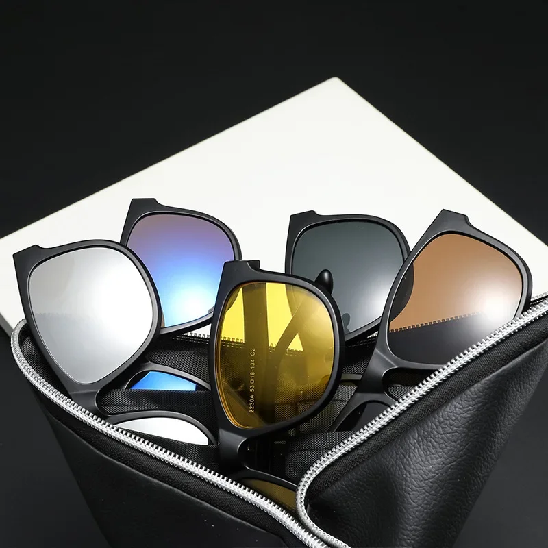 OllymursVariety of Clip Sets Mirro Retro TR90 Polarized Sunglasses a r Riding Myopia Glasses Frame Colorful Eyewear Tide
OllymursVariety of Clip Sets Mirro Retro TR90 Polarized Sunglasses a r Riding Myopia Glasses Frame Colorful Eyewear Tide